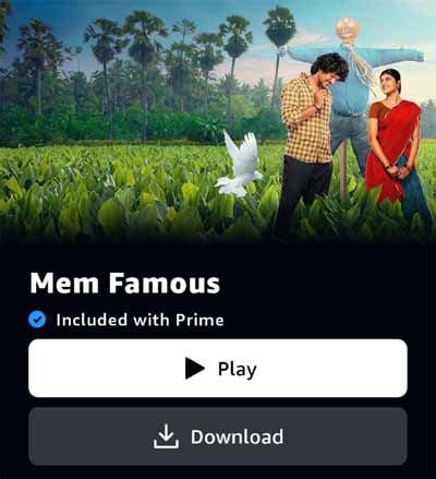 mem famous movie ott|Surprise: Mem Famous makes its OTT debut